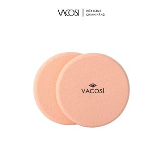 Bông phấn ướt tròn lớn vacosi - bp05