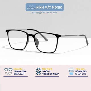 Gọng kính cận nam nữ MONIO mắt vuông kiểu dáng thời trang 2242