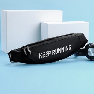  Túi Đeo Hông Keep Running -Túi Đeo Chéo Nam Đa Năng Chống Nước Thời Trang Bền Bỉ 