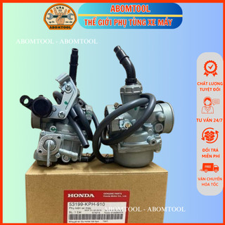 Chế hòa khí dream wave abomtool, bình xăng con kenhin dream/wave, chế 17 2 đồng tiền hàng kenhin cao cấp