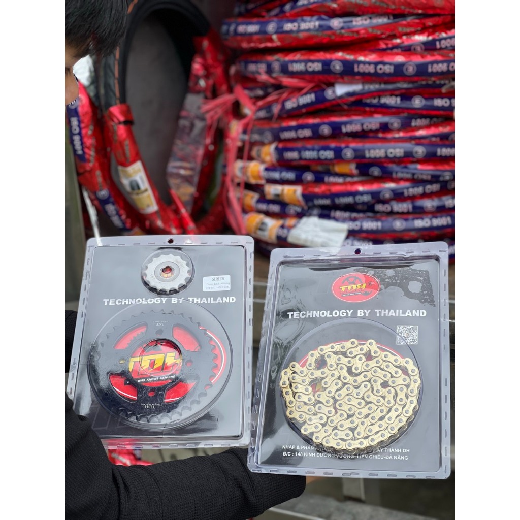 Sên nhông dĩa  đi gắp gia công , gắp nhôm