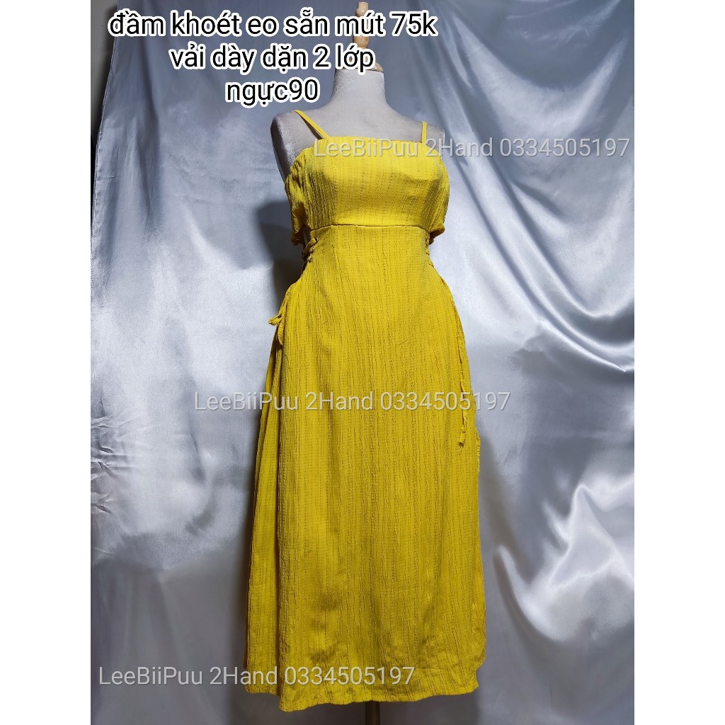Đầm tk cut eo sẵn mút ngực