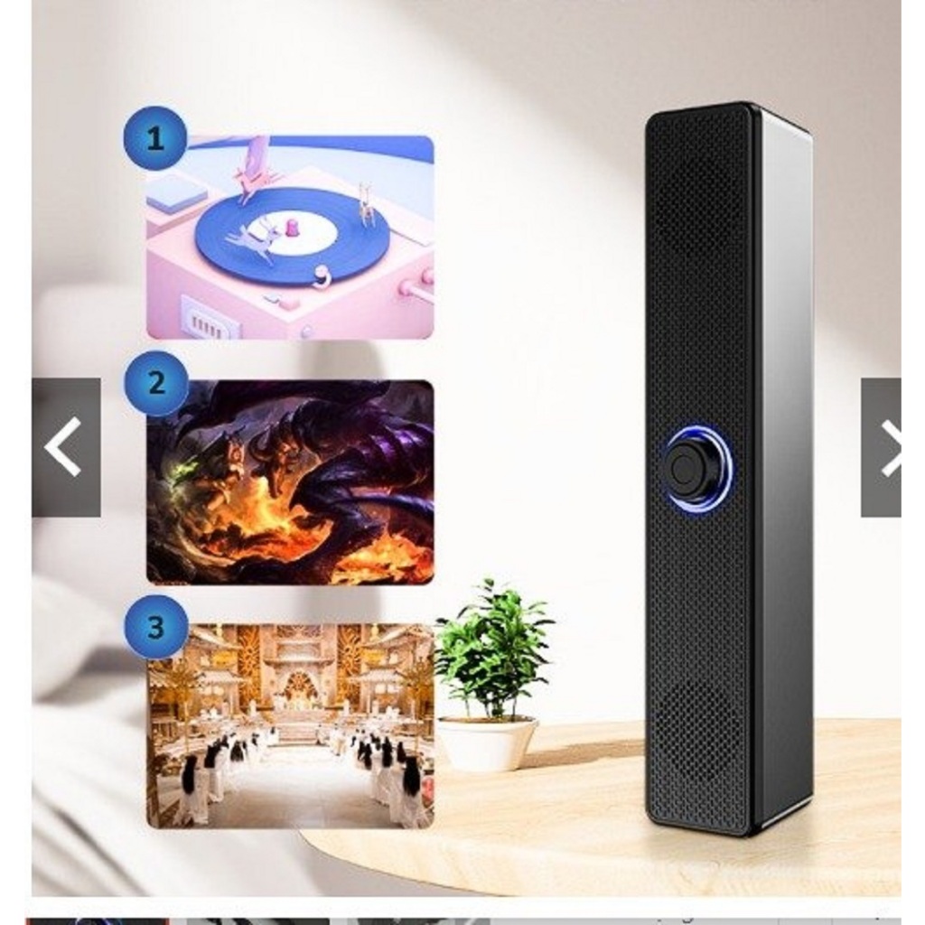 Loa Máy Tính Để Bàn Leerfei E-350T Công Suất Lớn Dùng Cho Máy Vi Tính PC, Laptop, Tivi