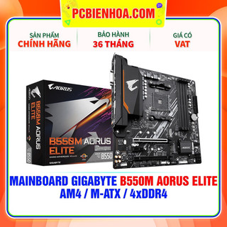 [Mã SPHACL7 giảm 6% đơn 1TR2] MAINBOARD GIGABYTE B550M AORUS ELITE ( AM4 / MATX / 4XDDR4 )