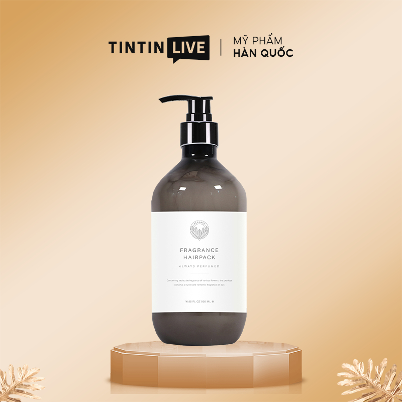 Kem Ủ phục hồi tóc, Giảm rụng tóc TERAPIC Fragrance Hair Pack 500ml