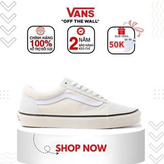 Vans old skool cream CHÍNH HÃNG nam nữ, giày vans old skool full box
