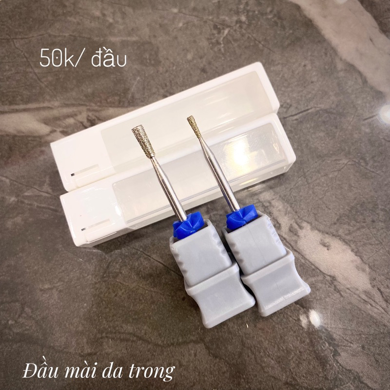 Đầu nhám mini- đầu mài da trong- đầu mài tròn- đầu mài da siêu sạch- Đồ Nails Nhật Quyên