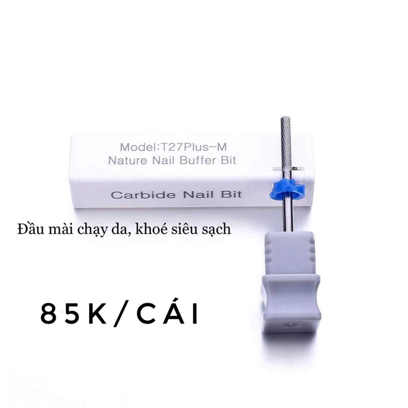 Đầu nhám mini- đầu mài da trong- đầu mài tròn- đầu mài da siêu sạch- Đồ Nails Nhật Quyên