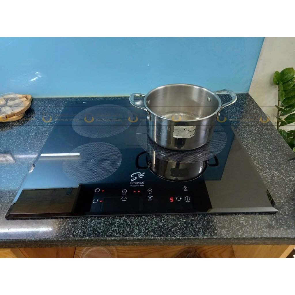 Bếp 3 từ Smaragd SI3-9999 - Bếp 3 từ Canzy 656 HNT bảo hành chính hãng 3 năm