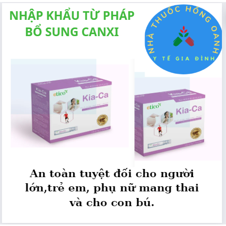 Bổ Sung Canxi, Vitamin K2 (MK7) - Vitamin D3; Canxiglucoheptonate - KIA CANXI