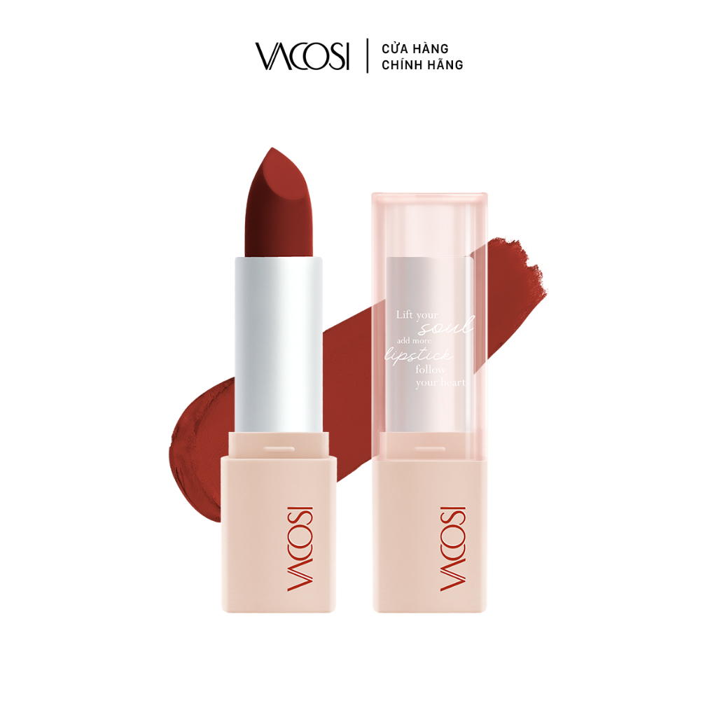 Son thỏi lì VACOSI Tropical Matte Lipstick