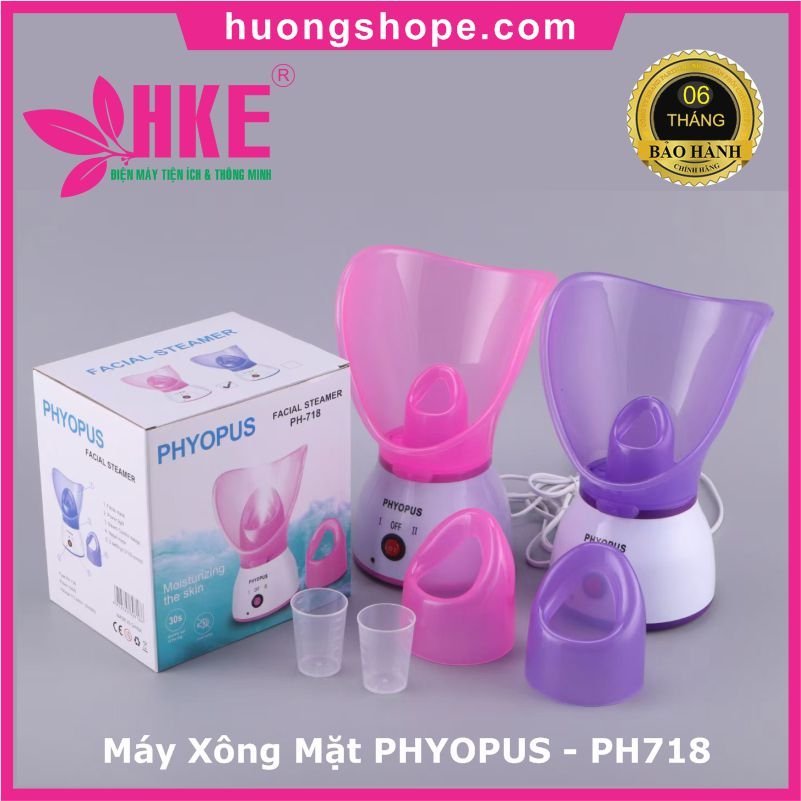 Máy Xông Mặt Xông Mũi PHYOPUS NTFS 2 Chế Độ Phun Ôm Mặt .ĐTLV