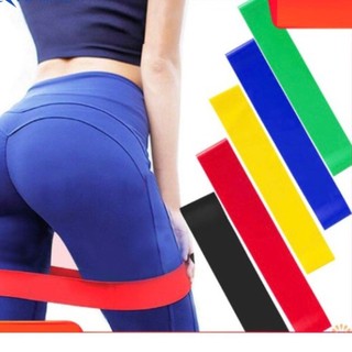 Dây kháng lực tập mông đùi ngực combo 6 dây , dây đàn hồi kháng lực tập gym hàng dây mini band