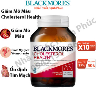 Viên uống giảm mỡ máu Blackmores Cholesterol Health 60 viên