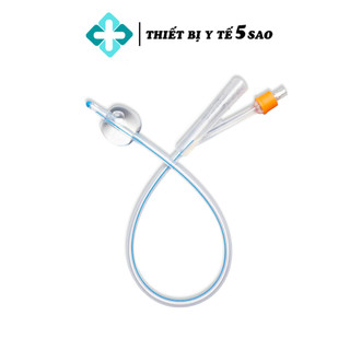 Thông tiểu silicon foley 2 nhánh catheter mepro dùng 30 ngày số 16 18 20