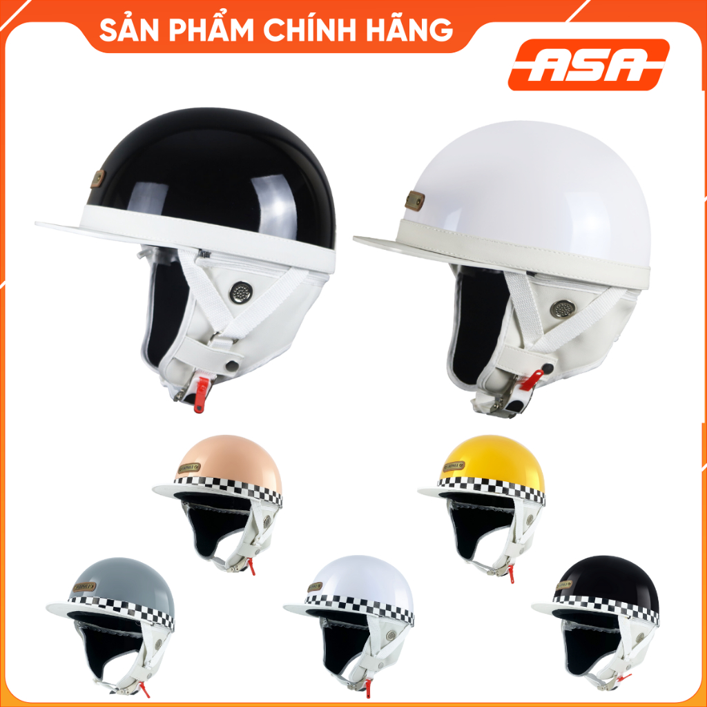 Mũ bảo hiểm nửa đầu Napoli Bosozoku Japan Style nửa đầu vintage - Mũ bảo hiểm moto Vintage 1/2 đầu