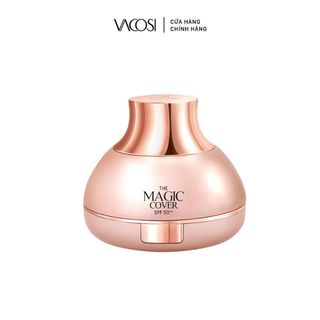 Phấn nước Che phủ Căng mướt Chống Nắng [TẶNG LÕI] VACOSI MAGIC COVER CUSHION SPF50++ - Nền Gốc Nước
