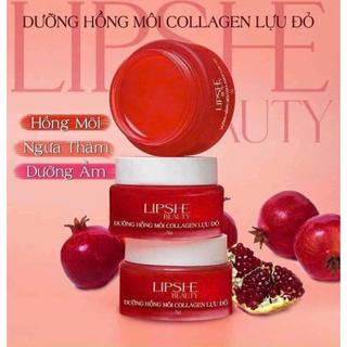 Son collagen dưỡng hồng môi lựu đỏ lipshe - 5g
