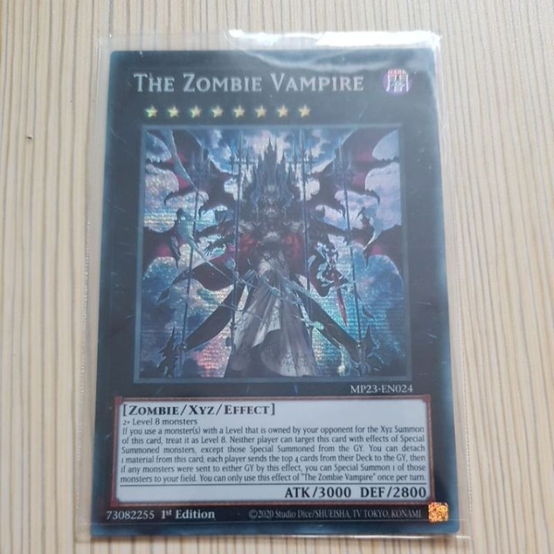 Thẻ bài yugioh tcg The Zombie Vampire