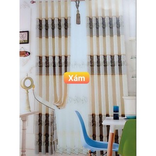 rèm đặt xanh lá