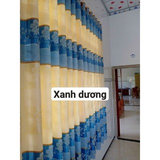 rèm đặt xanh lá