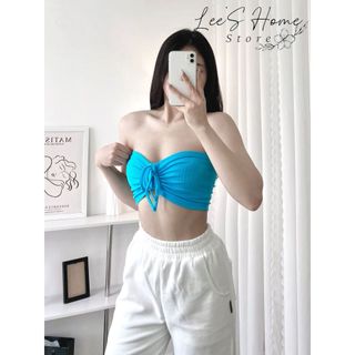 [Ảnh thật - Xưởng sỉ] Áo Croptop Rút Dây Mặc 3 kiểu A017