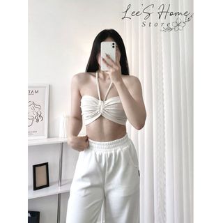 [Ảnh thật - Xưởng sỉ] Áo Croptop Rút Dây Mặc 3 kiểu A017