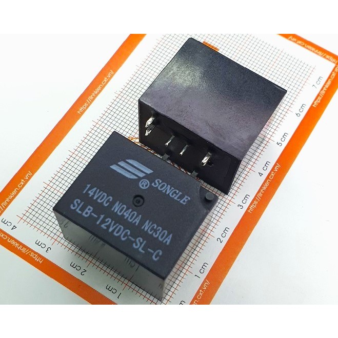 SLB-12VDC-SL-C Relay 40A 12V 7 Chân