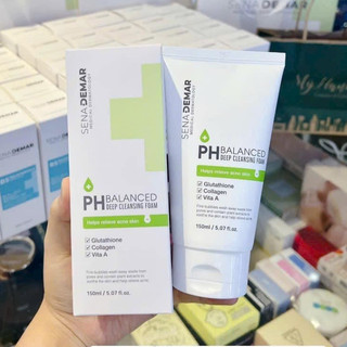 Sữa rửa mặt SenaDemar Hàn Quốc 150ml, Làm sạch bụi bẩn, bã nhờn, giảm mụn cho làn da,ngừa thâm mụn