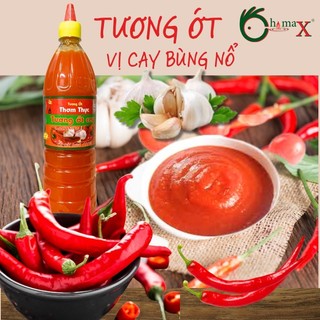 Tương ớt chimax thơm thực 1 lít cay ngon