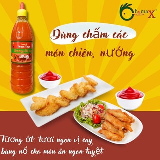 Tương ớt chimax thơm thực 1 lít cay ngon