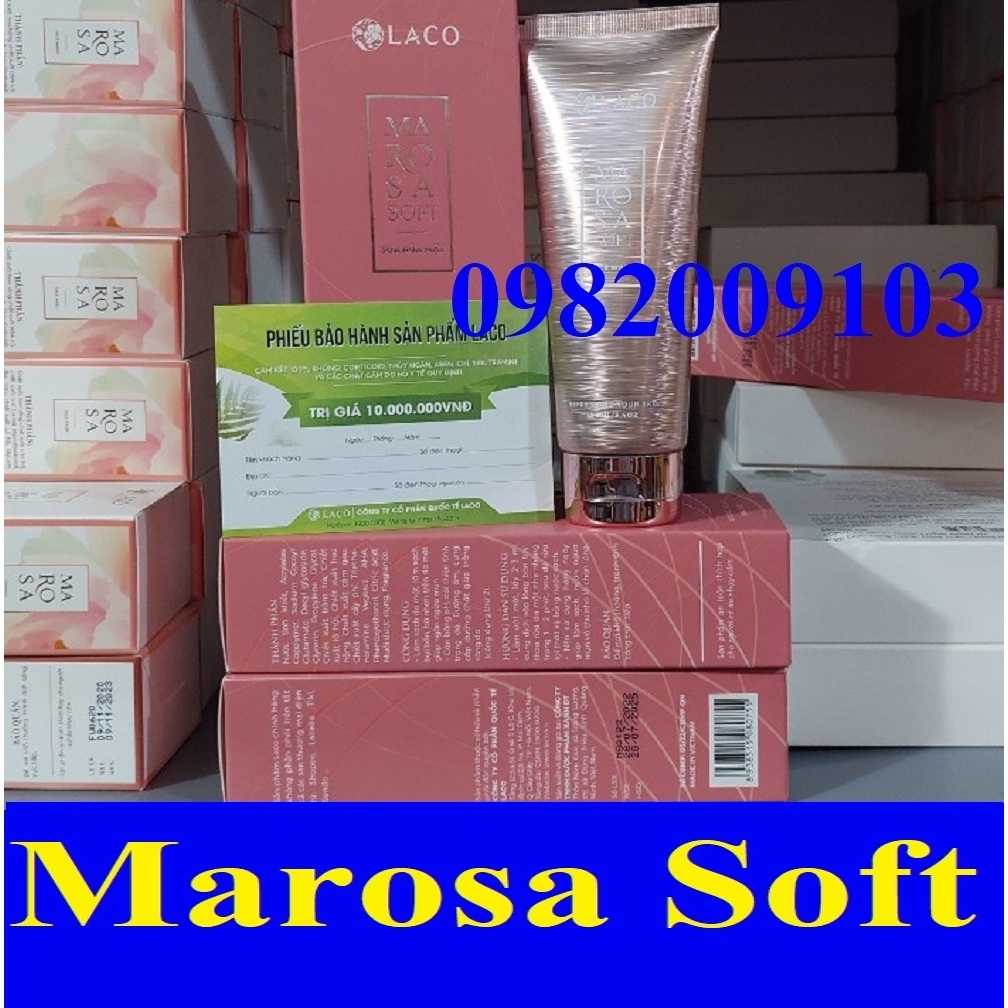 Sữa rửa mặt marosa dna soft laco