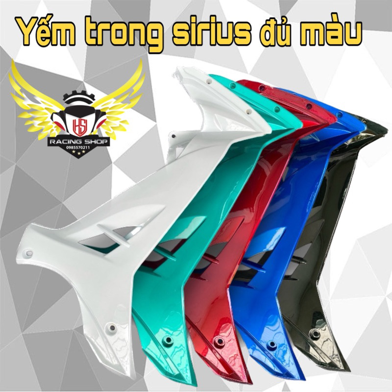 Bửng trong SIRIUS 50cc - 110cc sơn 2k siêu bóng