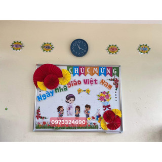 Set trang trí bảng 20-11
