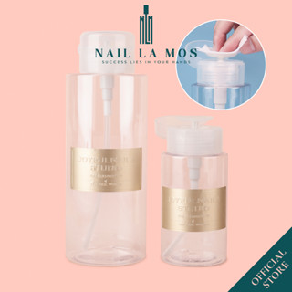 Bình nhún Joyful Nails đựng nước lau gel 200ml & 500ml - Lọ đựng dung dịch cồn acetone chuyên dụng làm móng nail