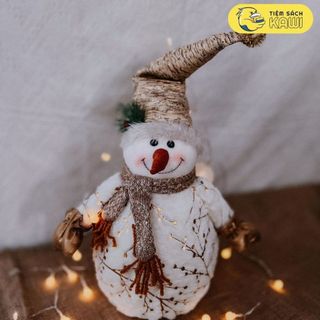 Búp Bê Người Tuyết Trang Trí Giáng Sinh
