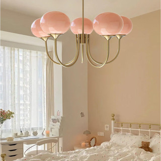 Đèn thả cao cấp NTP80-5 PINK