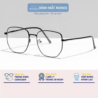 GỌNG KÍNH CẬN THỜI TRANG NAM NỮ MONIO EYEWEAR DÁNG VUÔNG BO TRÒN  PHỤ KIỆN THỜI TRANG 20100