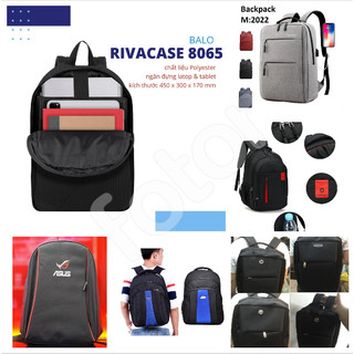 [FREESHIP] BALO LAPTOP A.S.U.S, SAM.SO.NITE, RIVACASE, RIVACASE 8065, KDR-BL180, BACKPACK M:2022, BUBAG S62 (15.6in)