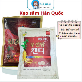 Kẹo sâm không đường hàn quốc túi 500g