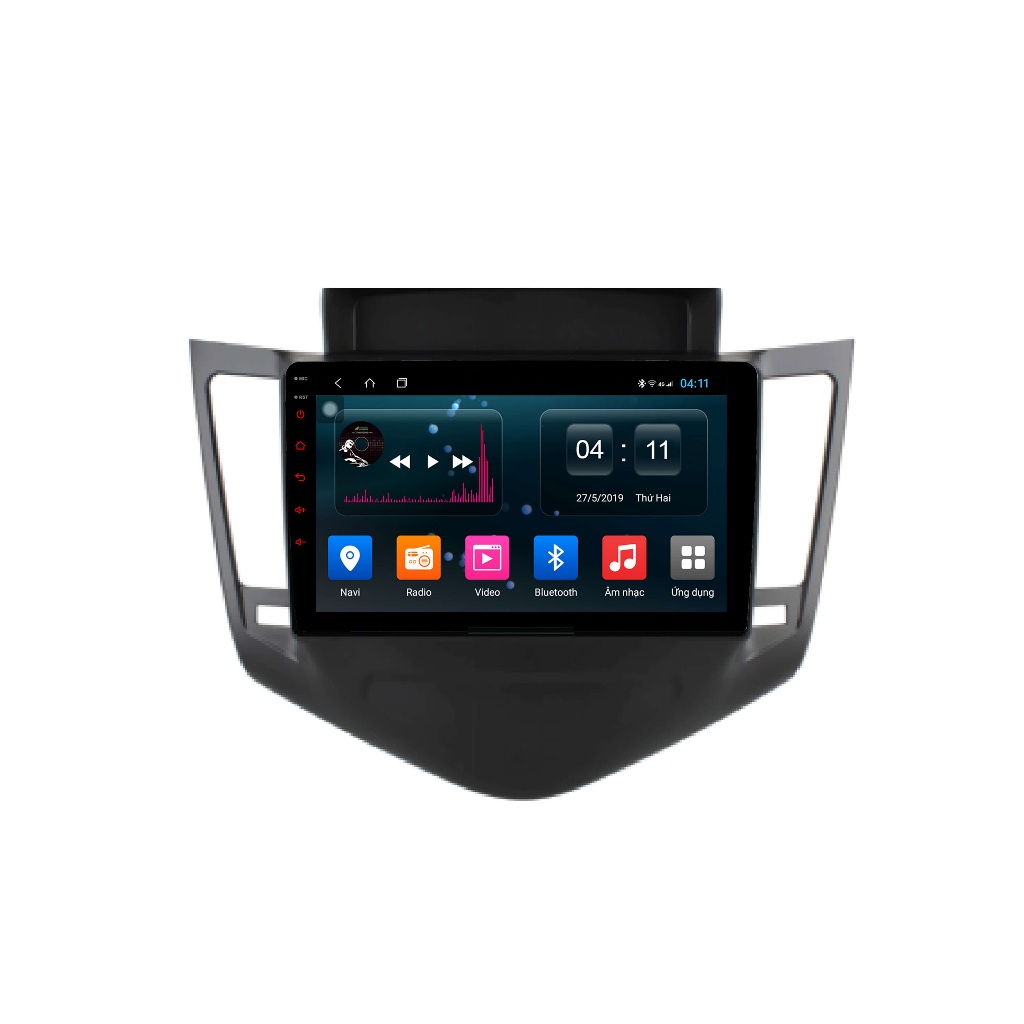 Mặt dưỡng kèm dây nguồn zin, canbus theo xe Cruze lắp màn hình Android 9 inch cho xe CHEVROLEL Cruze
