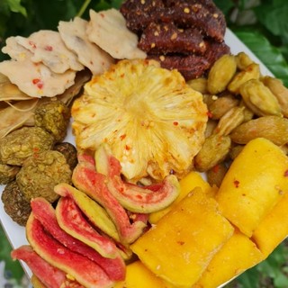 🌶🍍MIX TRÁI CÂY SẤY CHUA CAY🍍🌶