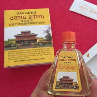 Dầu Gừng Cung Đình 12ml Huế
