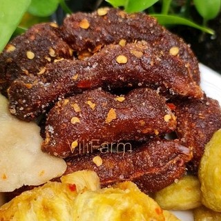 MIX TRÁI CÂY SẤY DẺO MUỐI ỚT VILIFARM chua cay mặn ngọt ít đường