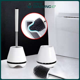 Cọ bồn cầu silicon, cây chà sàn nhà tắm chổi cọ nhà vệ sinh cọ toilet đa năng