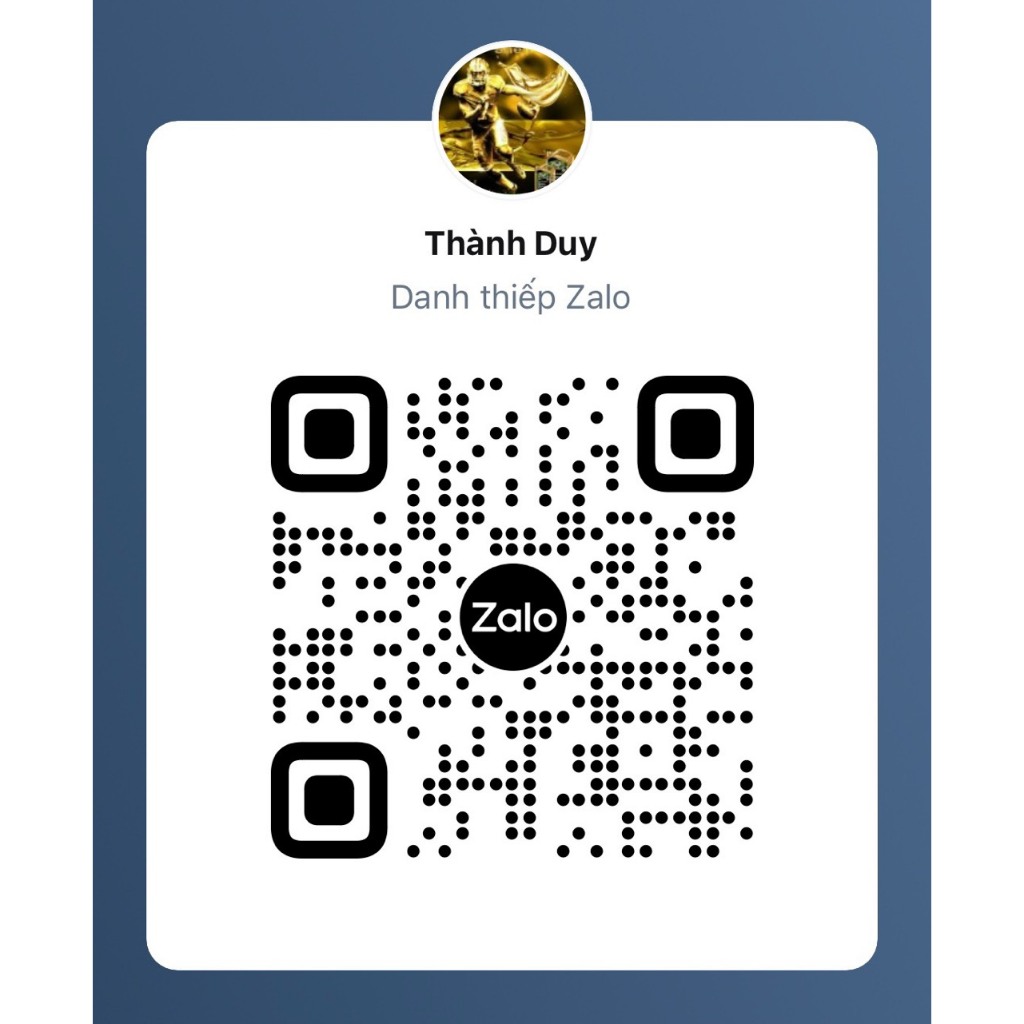 Combo 5 tấm decal dán mã QR code tài khoản ngân hàng - In thông tin tiện lợi