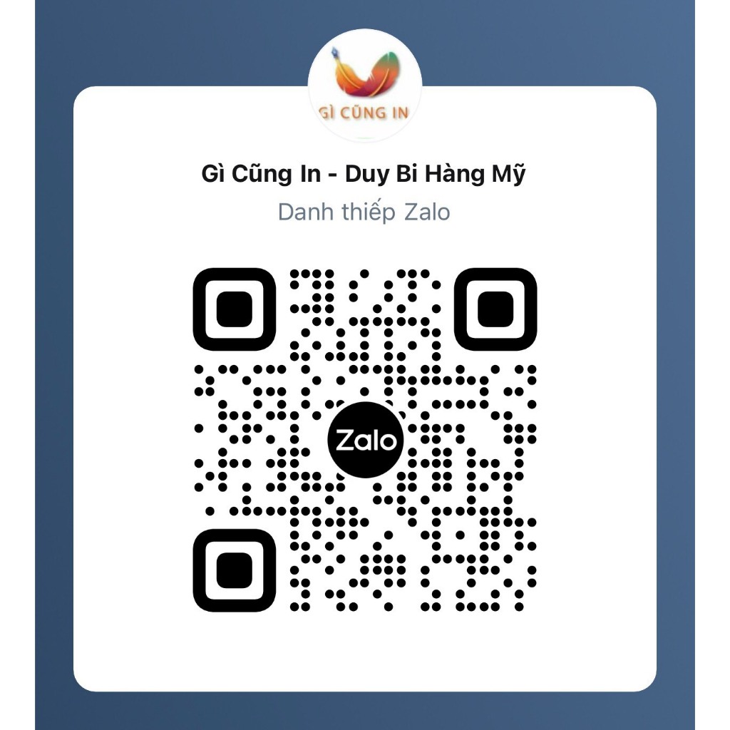 Combo 5 tấm decal dán mã QR code tài khoản ngân hàng - In thông tin tiện lợi