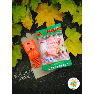 Phích âm chịu nhiệt chịu tải 3000W Nival - phích cắm chống vỡ chịu va đập chịu tải cao Nival