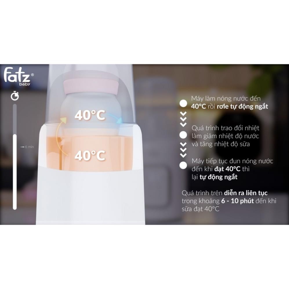 Máy hâm sữa và tiệt trùng điện tử Fatzbaby - MONO 7/ MONO - BH chính hãng 12 tháng