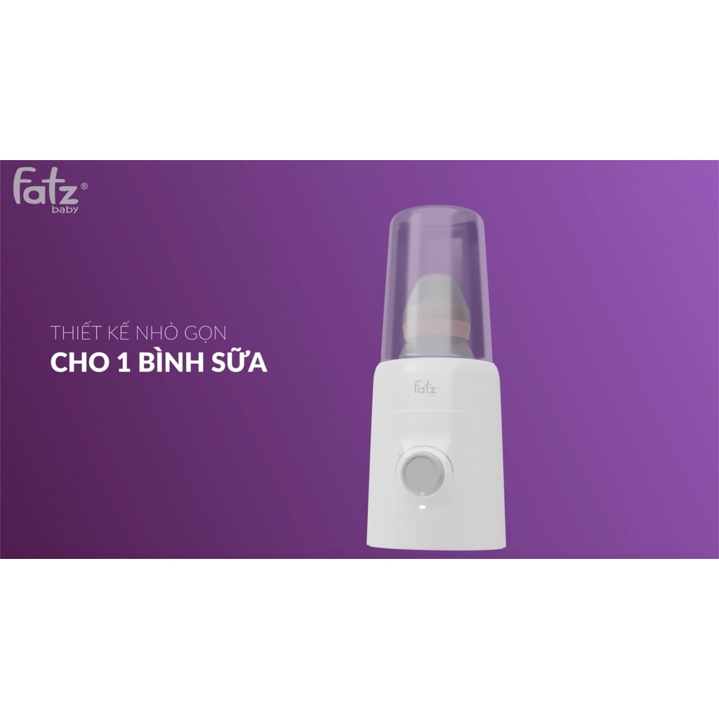Máy hâm sữa và tiệt trùng điện tử Fatzbaby - MONO 7/ MONO - BH chính hãng 12 tháng